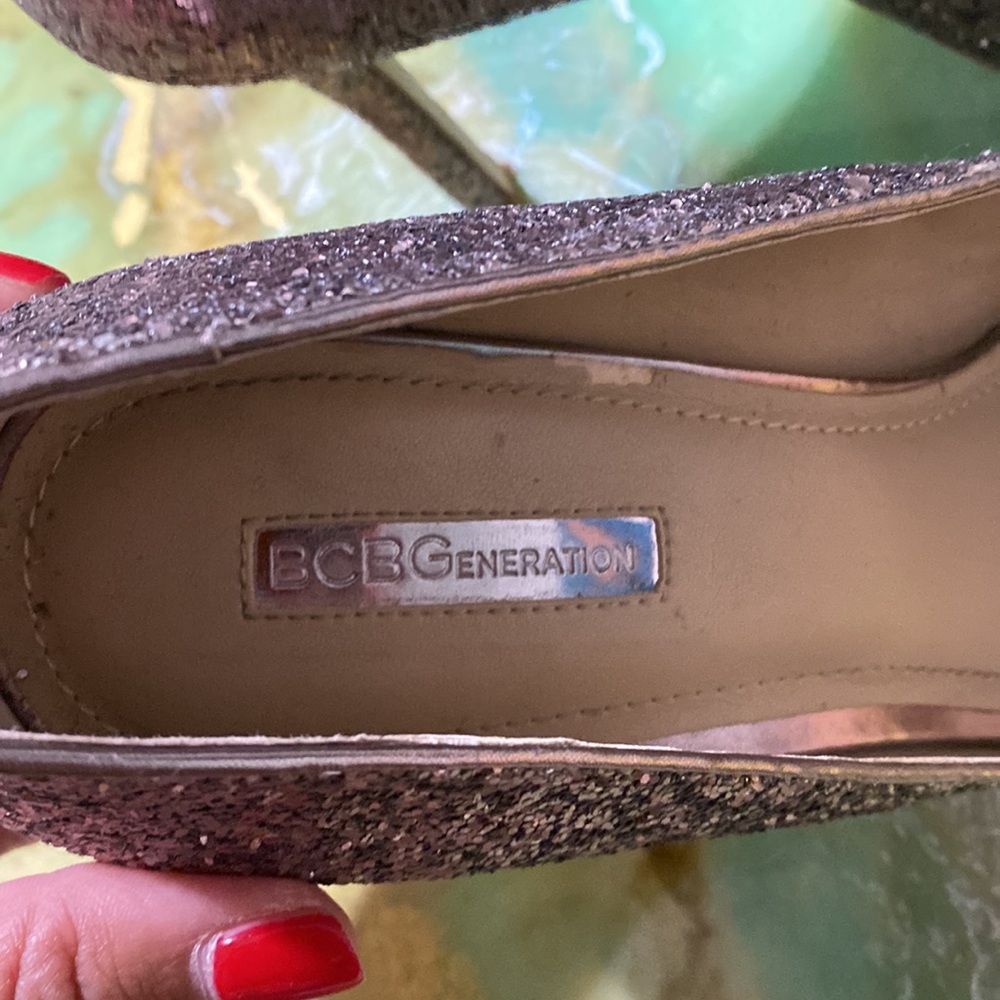Bcbgeneration “Treasure 2” Matte Glitter Pumps - image 7